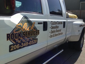 High quality vehicle graphics for Slick Rock of Everett, Wa