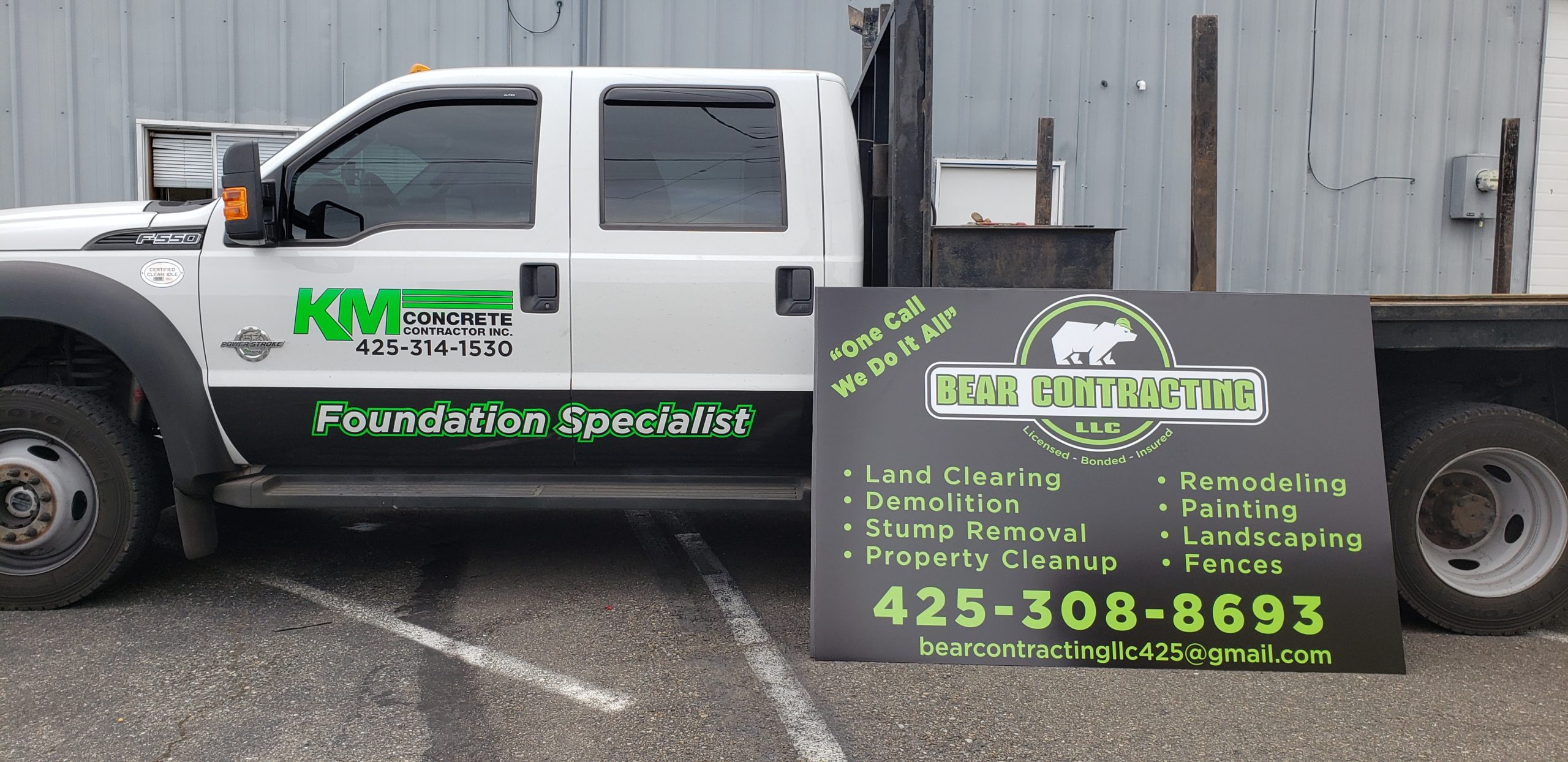 truck graphics alupanel sign graphics