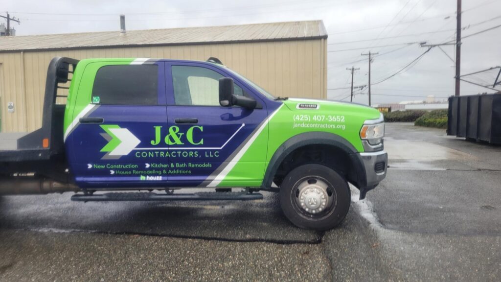Edmonds Commercial Fleet Wraps