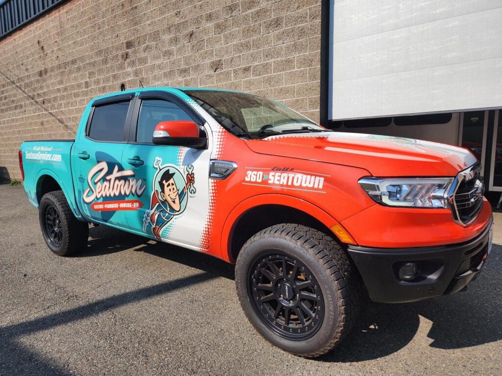Seattle Commercial Fleet Wraps