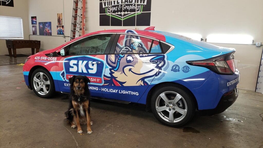 Snohomish Commercial Fleet Wraps