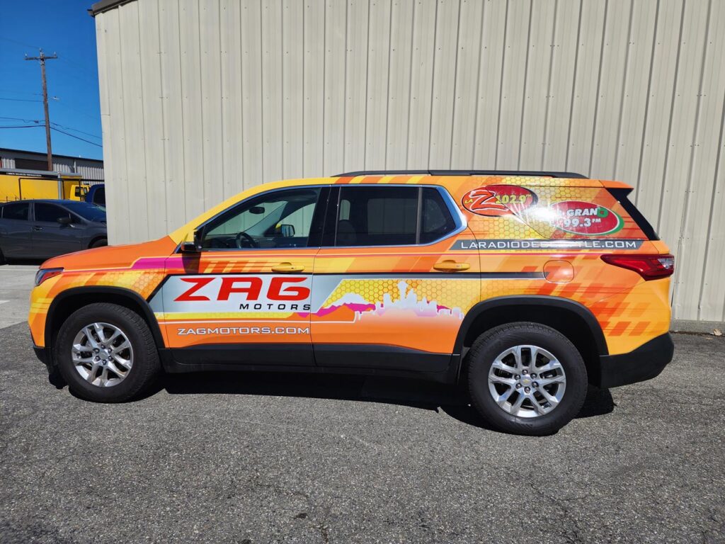 Everett Commercial Fleet Wraps