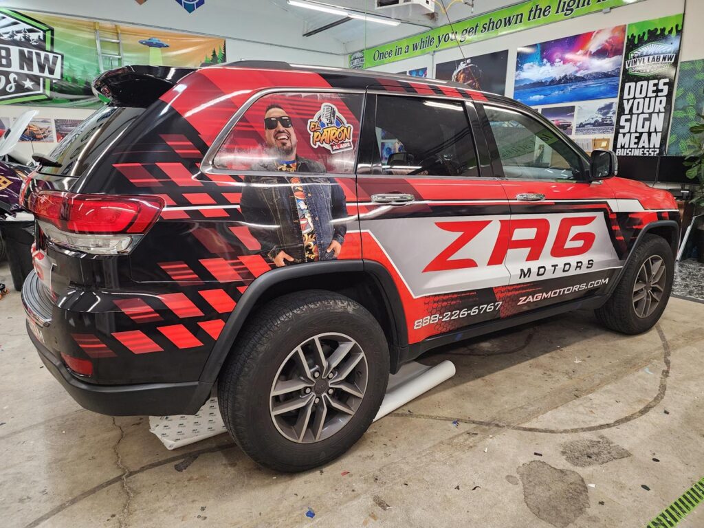 Everett Commercial Fleet Wraps